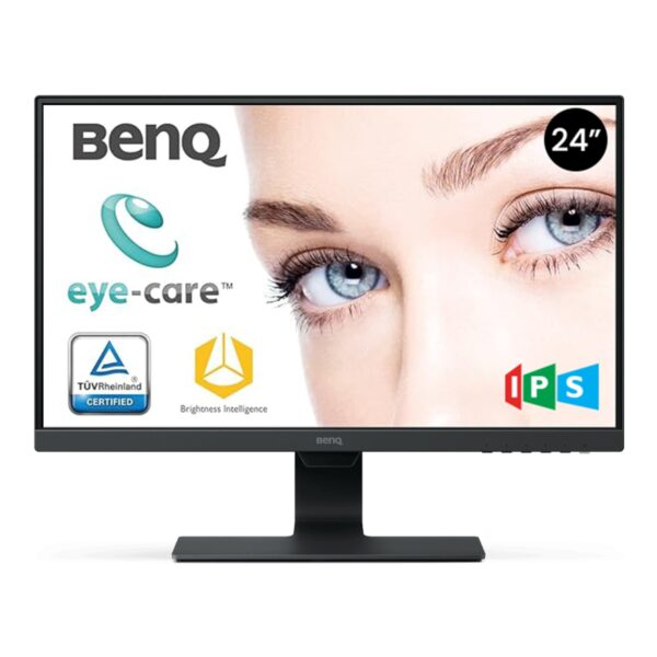 BenQ GW2480 605 cm (238 inch) LED Monitor (Full HD Eye-Care IPS Panel Technology HDMI DP Speaker) Black
