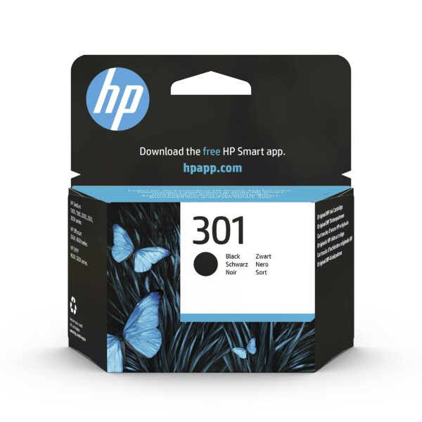HP CH561EE 301 Original Ink Cartridge Black Pack of 1