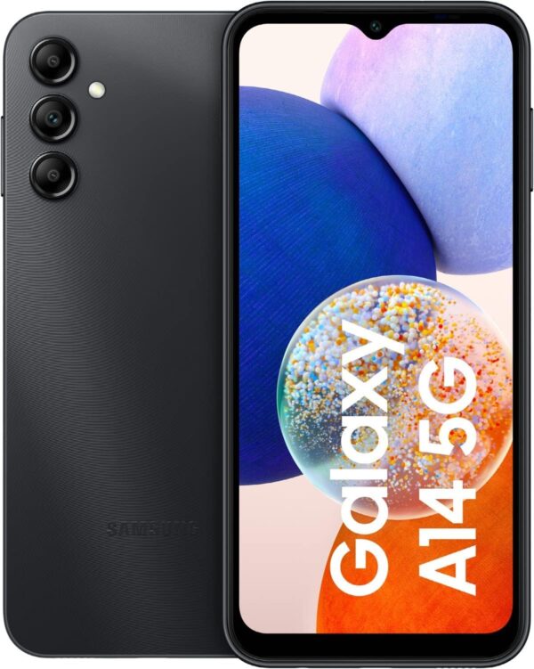 Samsung GALAXY A14 5G BLACK 66IN 4GB 64GB ANDROID 13