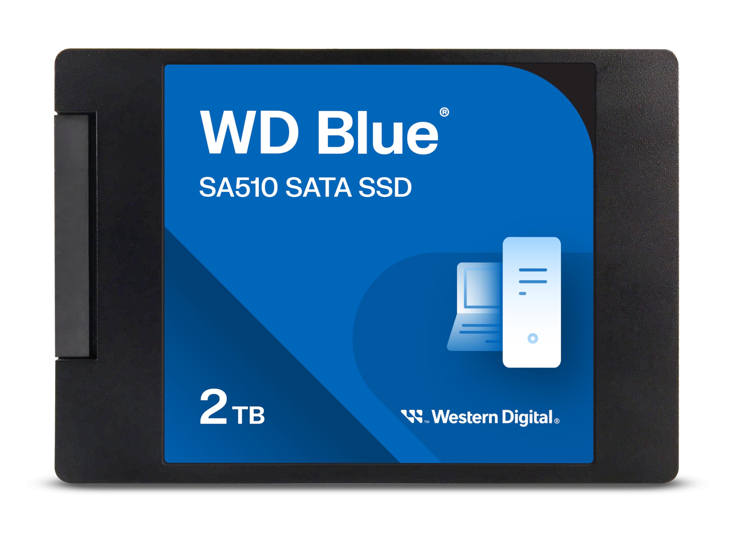 Western Digital Blue SA510 2TB SSD 25" SATA up to 560 MB/s Includes Acronis True Image for Disk & Cloning Migration Flexible backup recovery ransomware protection