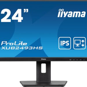 iiyama XUB2493HS-B6 Monitor 238" IPS 1920X1080/100Hz 1H1DP HAS