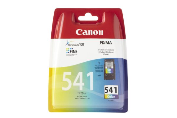 Canon CL-541 Colour Inkjet Cartridge - Cyan/Magenta/Yellow