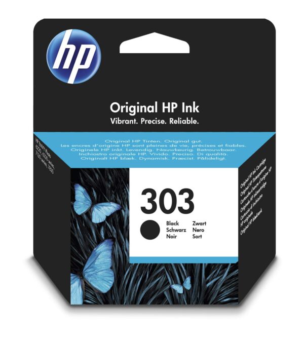 HP Original 303 Ink Cartridge For Envy Photo 6200 all-in-One Printer Series Black