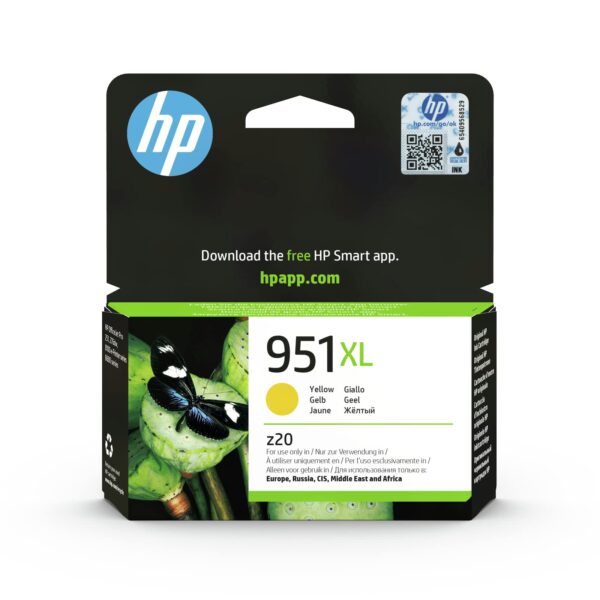 HP CN048AE 951XL High Yield Original Ink Cartridge Yellow Single Pack