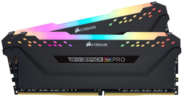 Corsair VENGEANCE RGB PRO 16GB (2x8GB) DDR4 3600 (PC4-28800) C18 Desktop memory Black