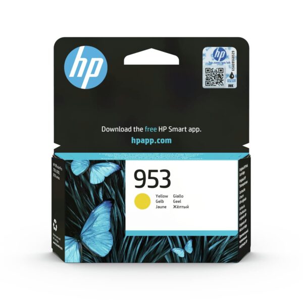 HP F6U14AE 953 Original Ink Cartridge Yellow Single Pack