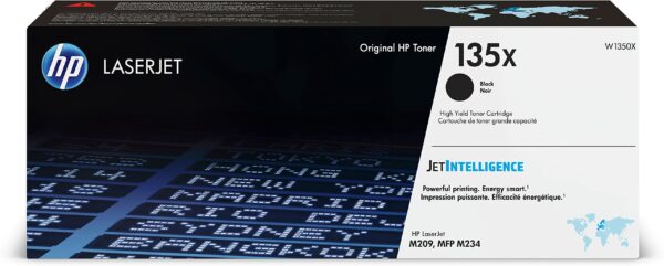 HP W1350X 135X High Yield Original LaserJet Toner Cartridge Black Single Pack