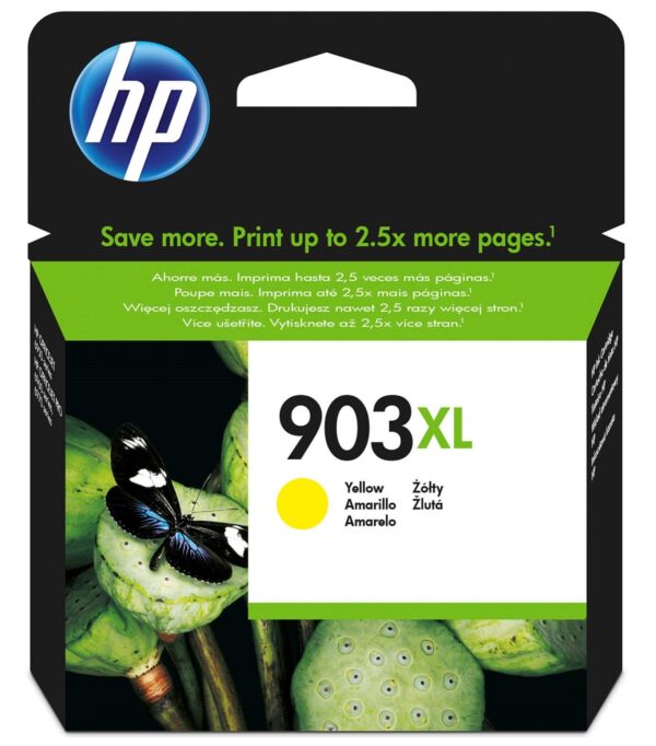 HP T6M11AE 903XL High Yield Original Ink Cartridge Yellow XL (Pack of 1)