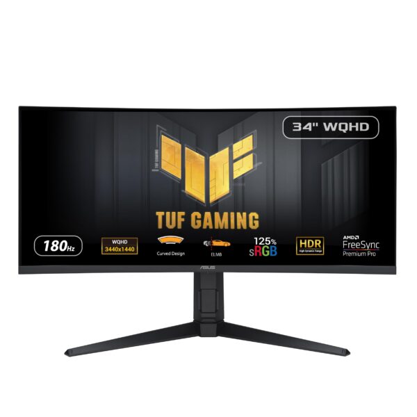 ASUS Dis 34 VG34VQL3A TUF Gaming UWQHD Curved