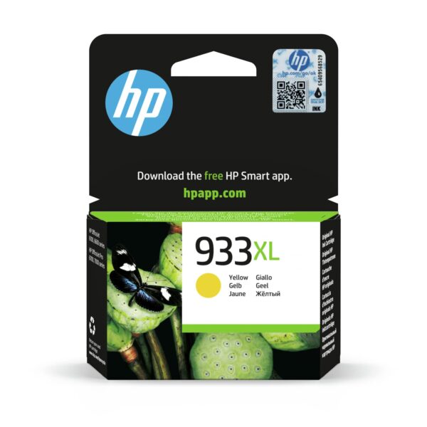 HP CN056AE 933XL High Yield Original Ink Cartridge Yellow Single Pack
