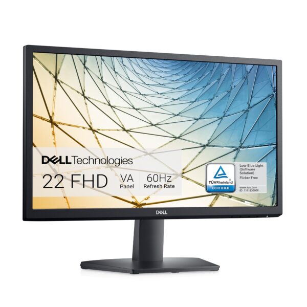 Dell SE2222H 215 Inch Full HD (1920x1080) Monitor 60Hz VA HDMI VGA 3 Year Warranty Black