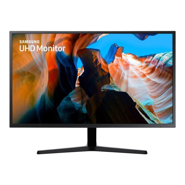 Samsung U32J590UQR - UJ59 Series LED monitor 32" (315" viewable) 3840 x 2160 4K @ 60 Hz VA 270 cd/m 3000:1 4 ms 2xHDMI DisplayPort dark grey/blue