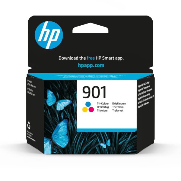 HP CC656AE 901 Original Ink Cartridge Tri-color Single Pack
