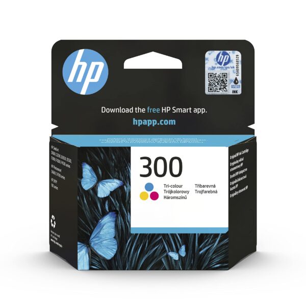 HP CC643EE 300 Original Ink Cartridge Tri-color Single Pack