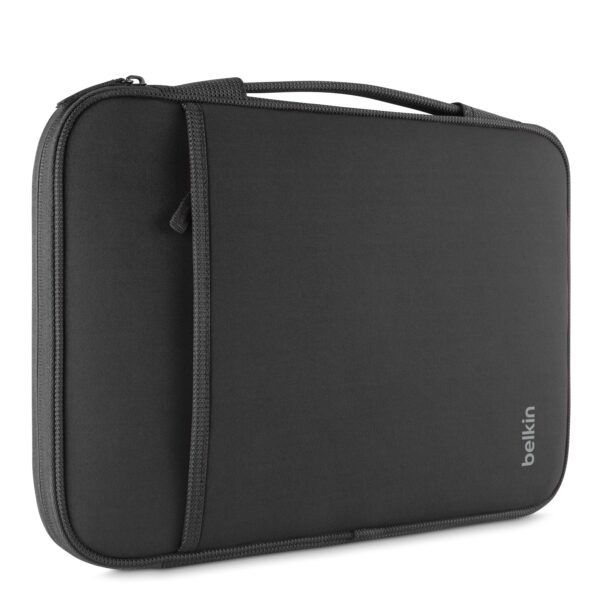 Belkin Slim Protective Sleeve with Carry Handle and Zipped Storage for Chromebooks Netbooks Laptops Upto 14 inch - Black