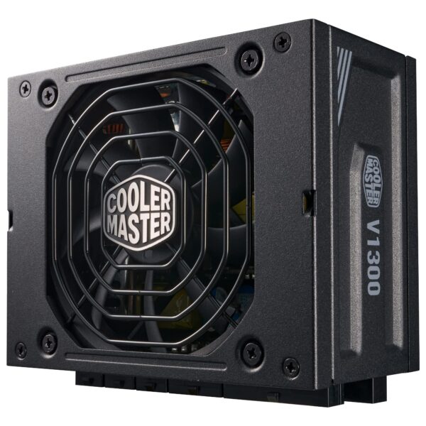 Cooler Master V 1300 SFX Platinum UK Plug - 80 PLUS (230V) Fully Modular Power Supply Unit Fits Mini-ITX to ATX Cases Full 30 Support Quiet 92mm FDB Fan 10-Year Warranty 1300W