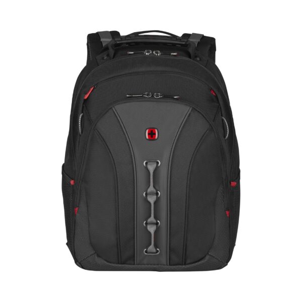 Wenger Legacy Laptop Backpack Fits up to 16 21 l Unisex Ideal for Business Uni School Travel Black/Grey