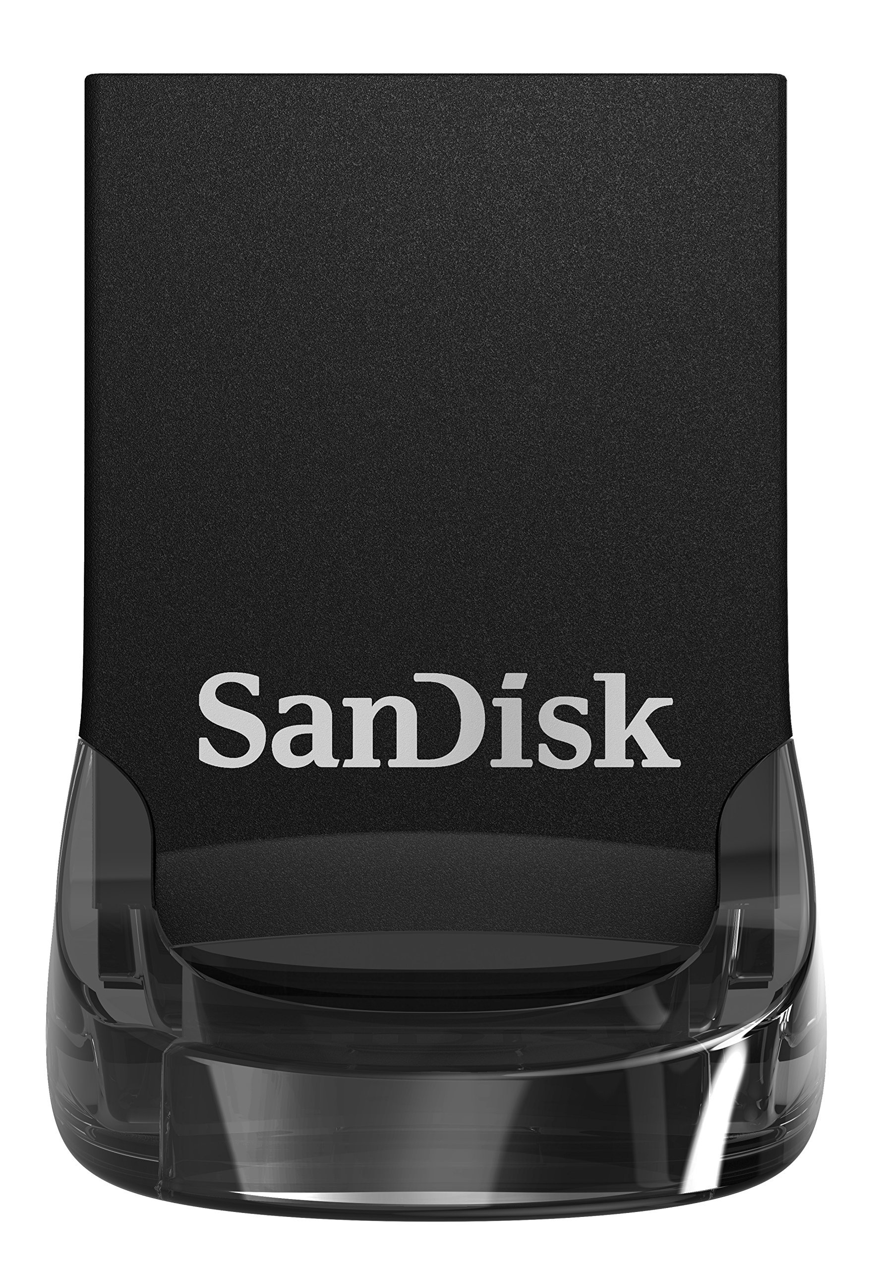 SanDisk 128GB Ultra Fit USB 32 Flash Drive Stick memory for laptops and gaming consoles plug-and-stay speeds up to 400 MB/s read RescuePRO data recovery software Black